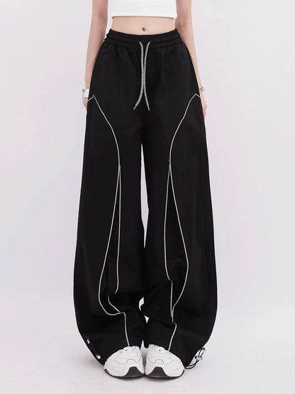 Casual Mode Sportliche Hose Weit