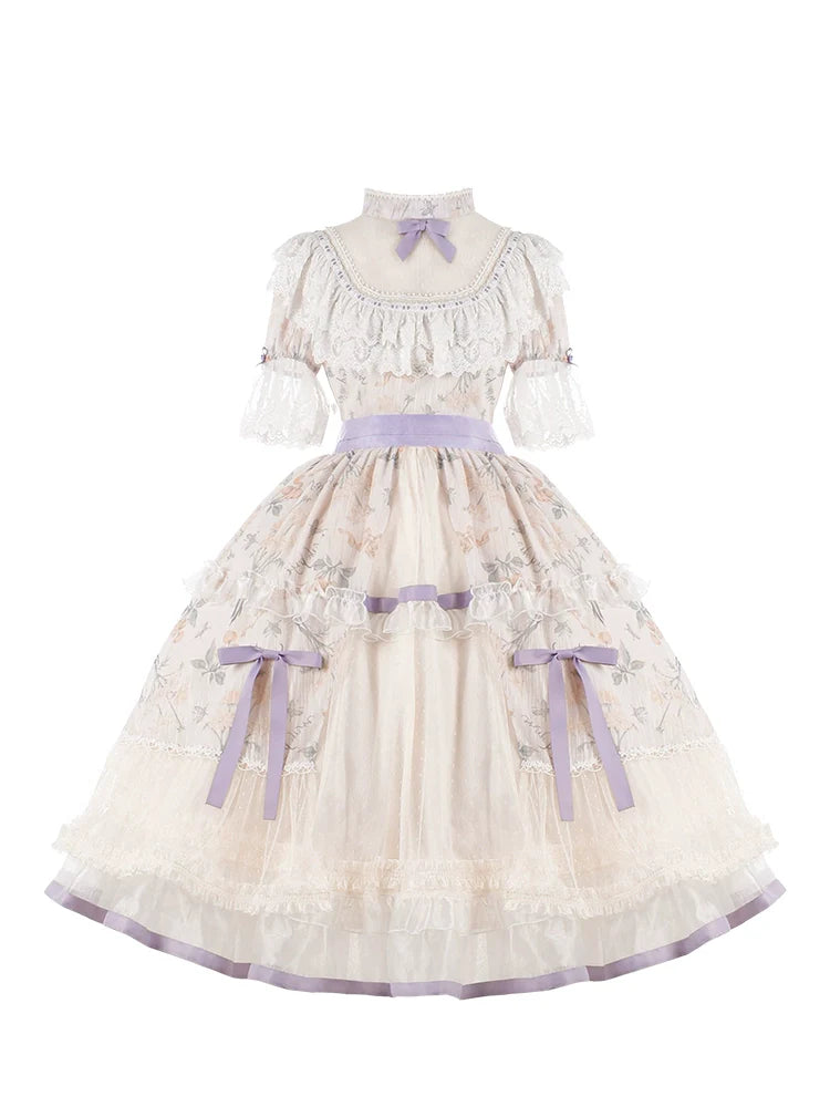 Edwardian Light Princess Summer Ruffled Lolita Dress