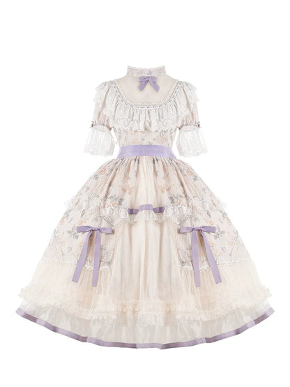 Edwardian Light Princess Summer Ruffled Lolita Dress
