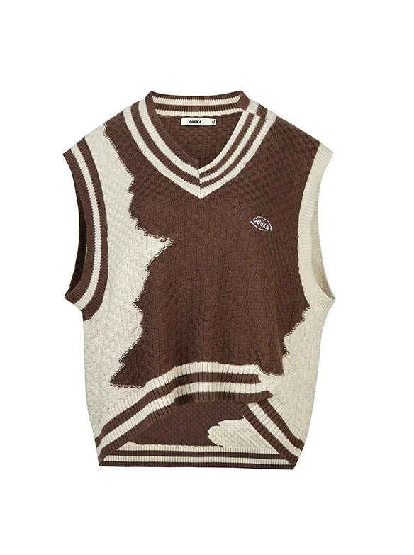 Farbdesign Kontrast Kuh Weste Sommer