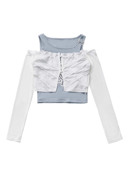 Anzug Farbe Skelett Sommer Jacke Blau Weiß Frische Invasion Sonnenschutz