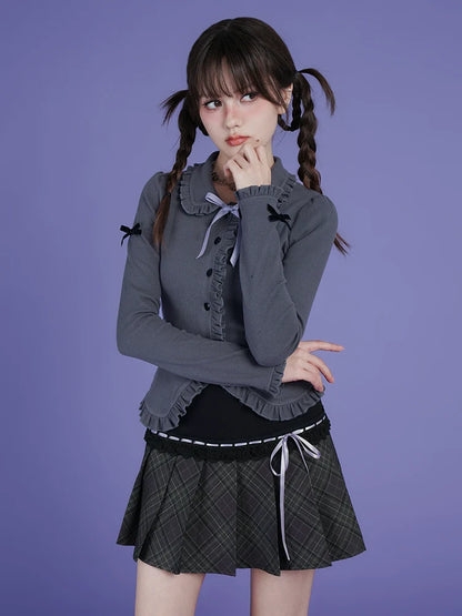 ダークステッチスイートスカート