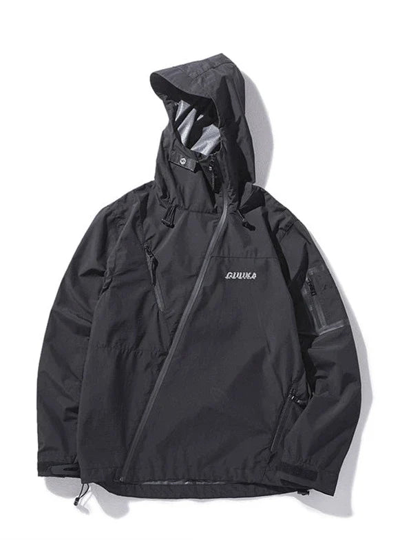 Jacket Windbreaker Street Hoodie Sporty