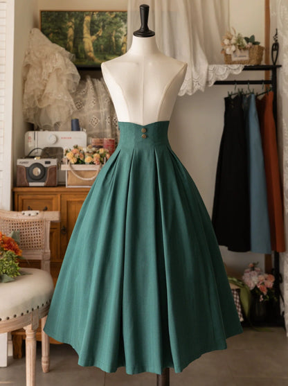 Lolita Taille Retro Rock Ballon Slim