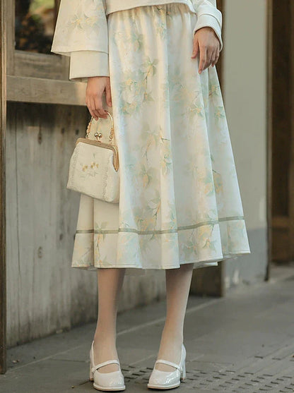 Stück China Anzug Stickerei Zwei Kaninchen Wald