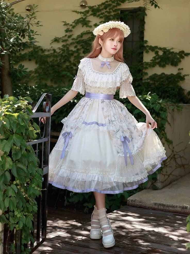 Edwardian Light Princess Summer Ruffled Lolita Dress
