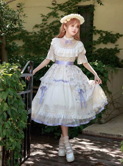 Edwardian Light Princess Summer Ruffled Lolita Dress