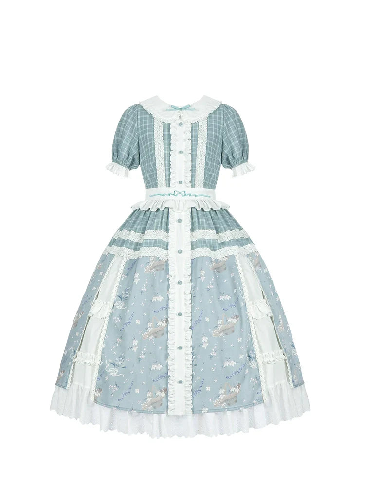 Lilienkleid Chanson Retro Puppe Lolita