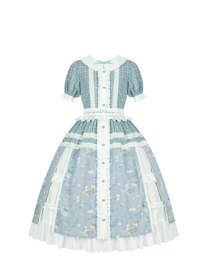 Lilienkleid Chanson Retro Puppe Lolita