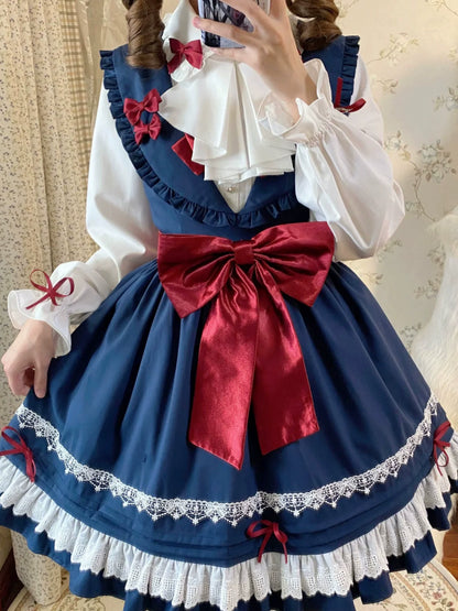 オリジナルラブレターフリルリボンブラウス