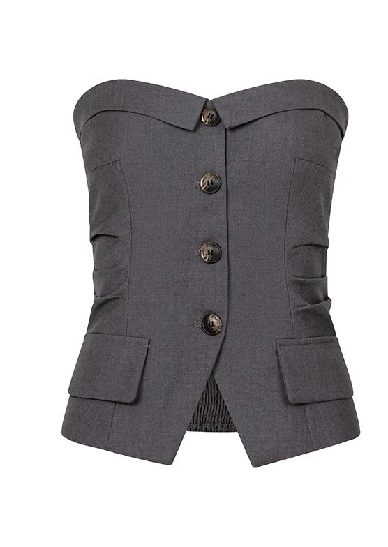 Mode Tube Top Pants Wide