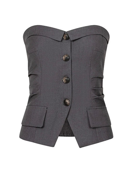 Mode Tube Top Pants Wide