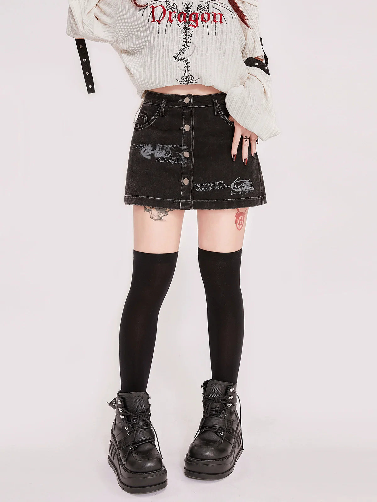 Hose Short Rock American Rock Denim