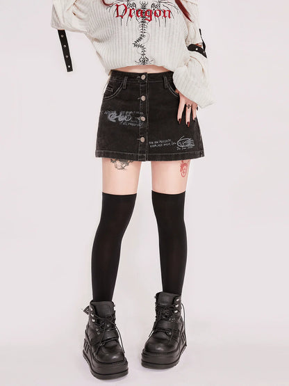 Hose Short Rock American Rock Denim