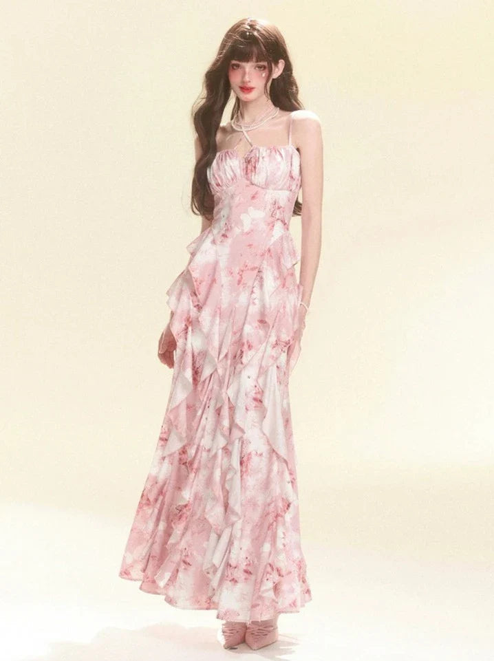 ロングドレス スイートサマーフラワー