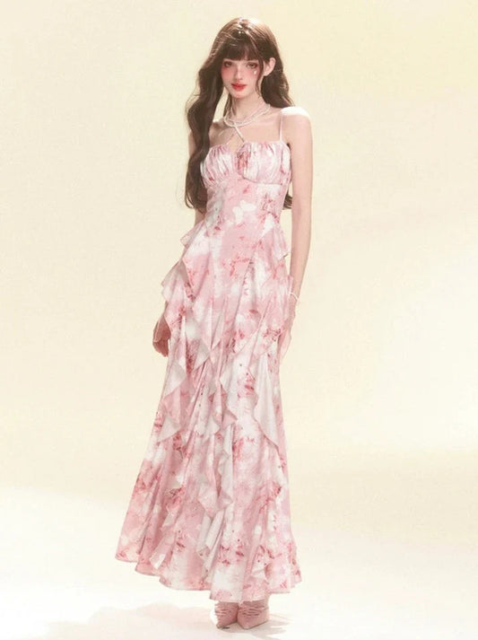 ロングドレス スイートサマーフラワー