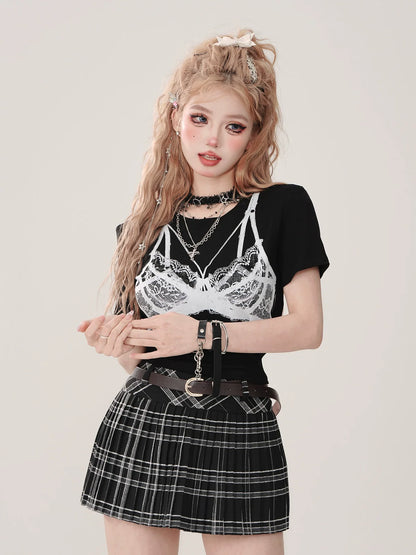 デザイントップス ショート スウィート