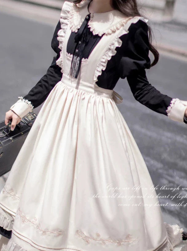 Maid Retro Angelina Kleid Elegantes Set