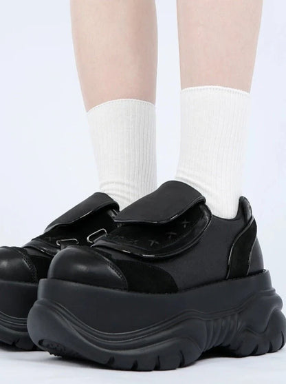 Shoes Macaron Little Black Dark