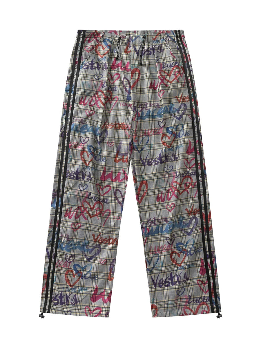 Pants Dark Rakugaki Colorful