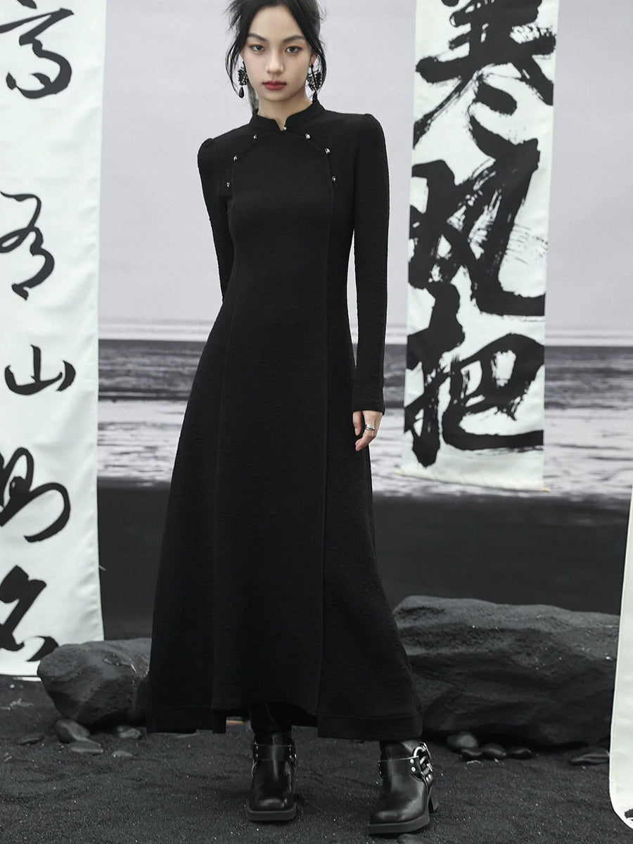 Robe longue chinoise Slim Mode