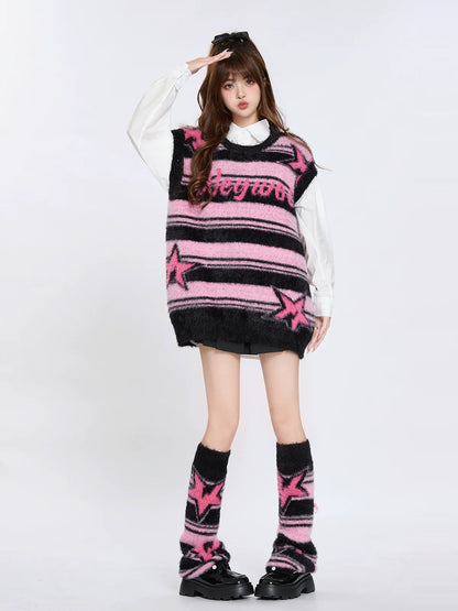 トップスターニットボーダー