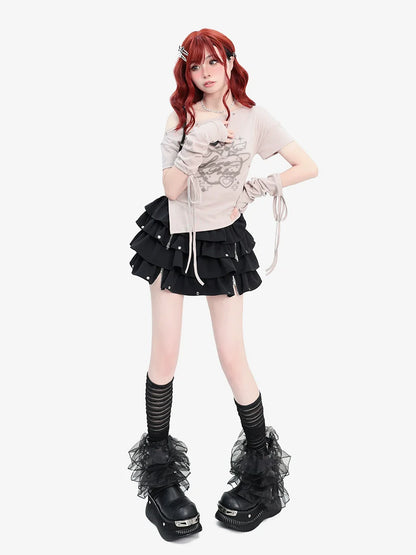 Top Fit Schmale Ärmel Kurzes Produkt Abnehmbar