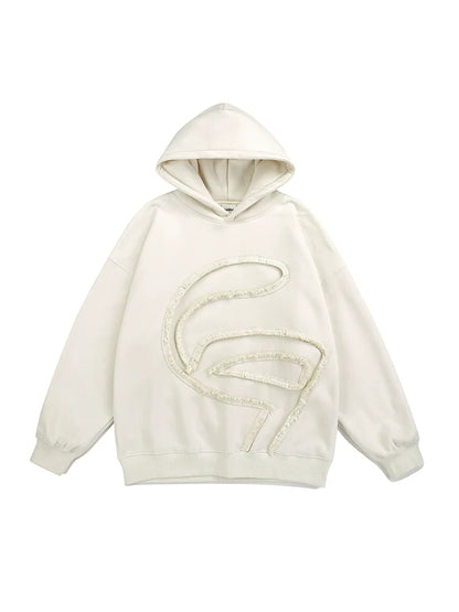 Logo Loose Hoodie Hooded Unisex