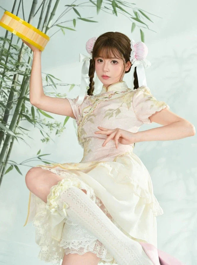 フラワーチャイナドレス スイートデザイン