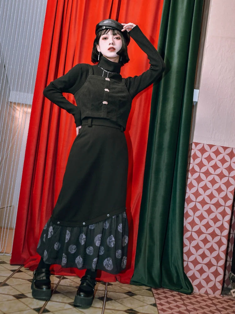 Langer China Plus Print Rock Splicing Samt