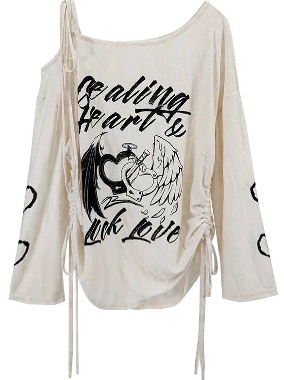 Top Off-the-shoulder Design Strap