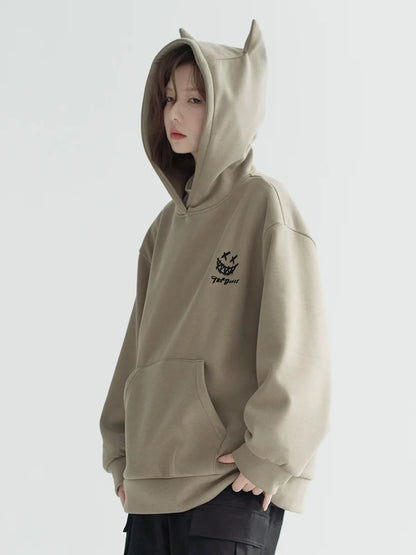 Hooded Devil Parka Horn