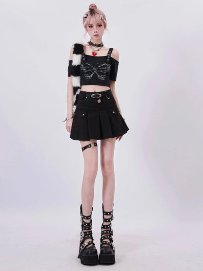 Kurze Oberteile im Schmetterlingsmodus