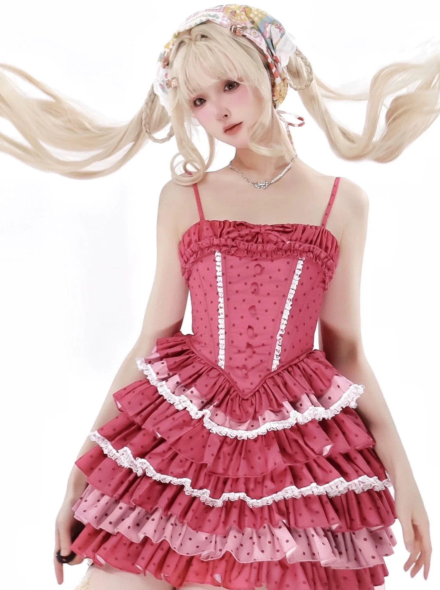 Sweet Dress Cake Volume Sweets Ruffled