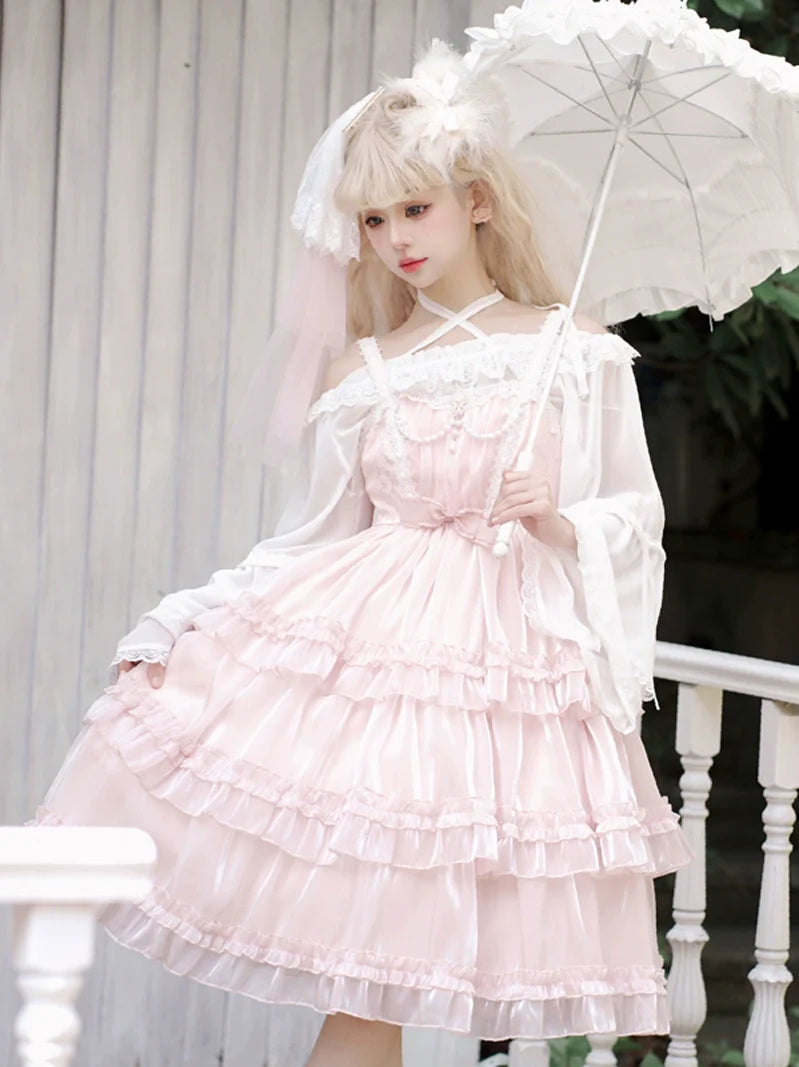 Lolita Princess Pink Baby Sweet Dress