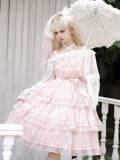 Lolita Princess Pink Baby Sweet Dress