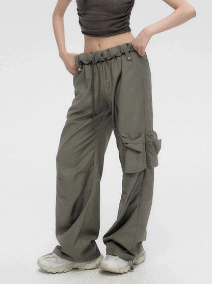 Lockere Cargohose mit großen Taschen