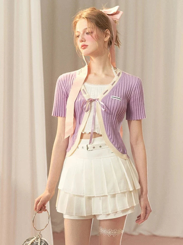 Sweet Tops Stitch Purple Summer Ribbon