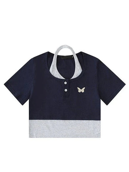 レトロトップス スリムデザイン ツーアメリカン