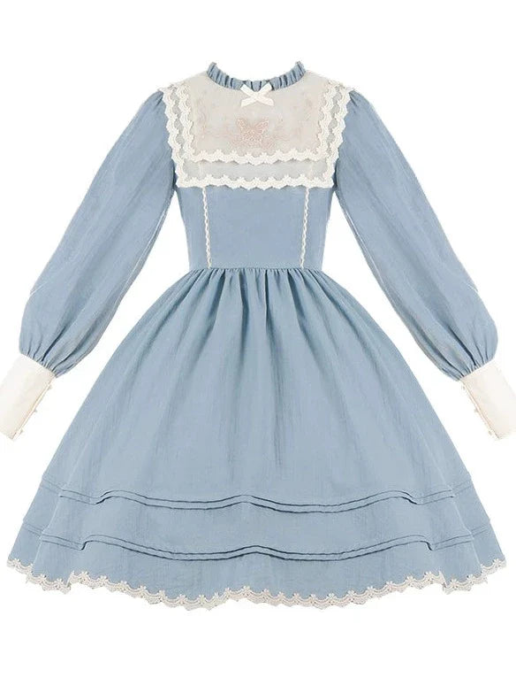 Lolita + Cover Cla Rock Blumenkleid Elegant Elegant