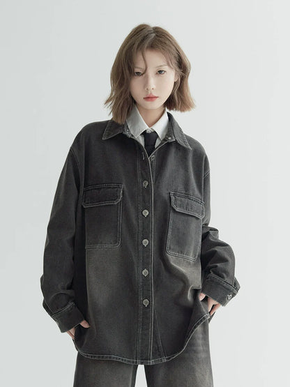 デニムジャケット ダメージウォッシュ