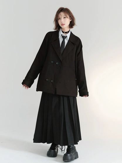 Jacket Silhouette Loose Windbreaker