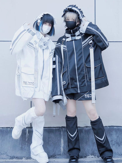 Cyberpunk Elektronik Jacke Angel Original Charge Sportswear Neighborhood