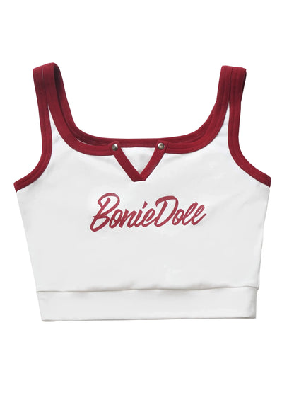 キャミソール＋キーネックスカート カラーアメリカンガールカーゴスリー