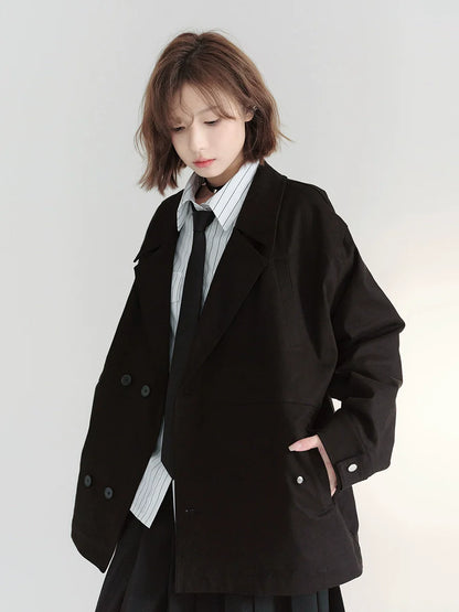 Jacket Silhouette Loose Windbreaker