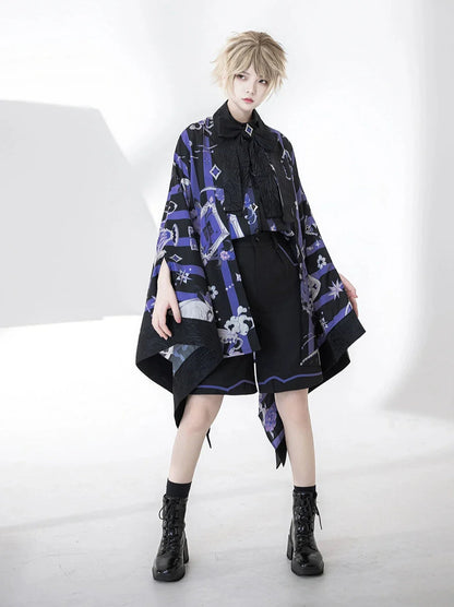 プリントプリンスショーツ + ハンサムルーズシャツ