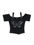 Short Tops Butterfly Mode