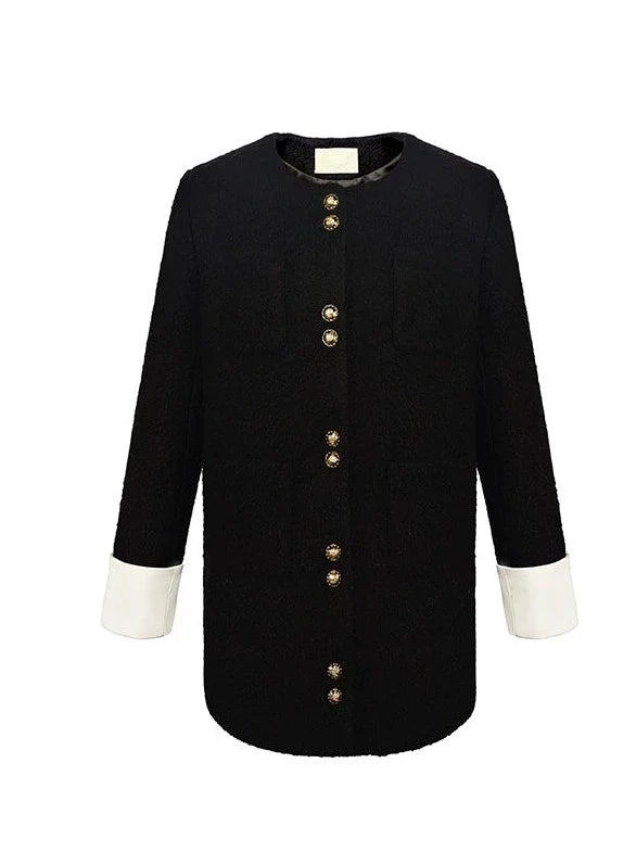 Tue Jacket Management Middle Wool Tile Old