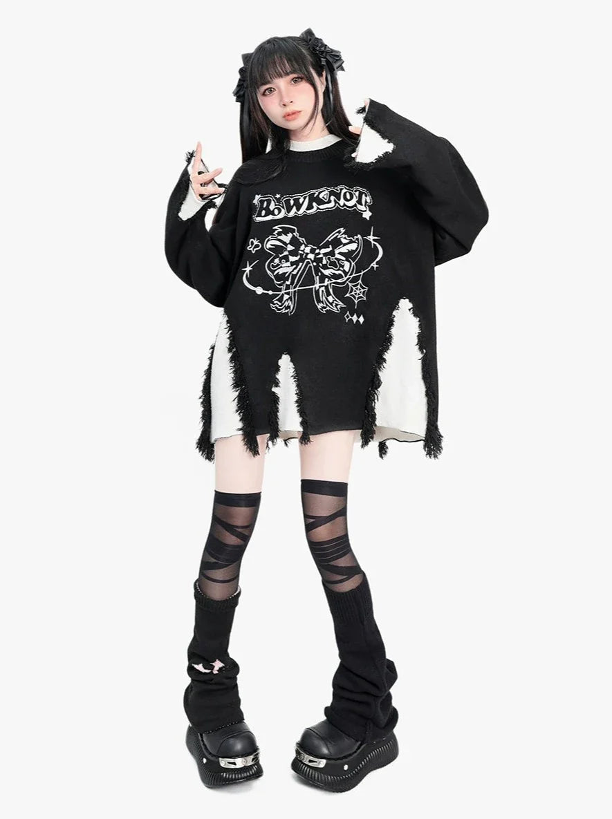 Subculture Mine Slit Loose Tops