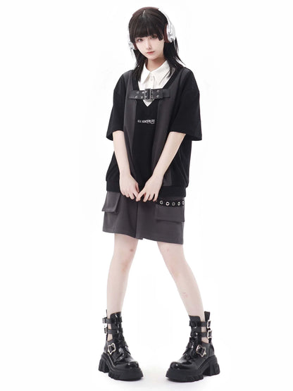 Grey Princeton Shirt Suit College Summer Black Vest Design